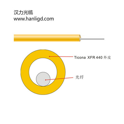 900μm TICONA XFR 440松包光缆