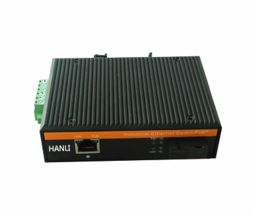 10/100M 1光1电POE 单模单纤 工业级光纤收发器