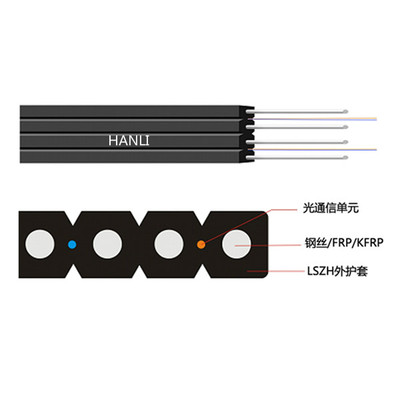 FTTH双蝶形皮线光缆