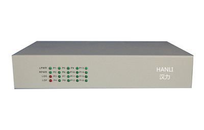 桌面型1-16路电话光端机