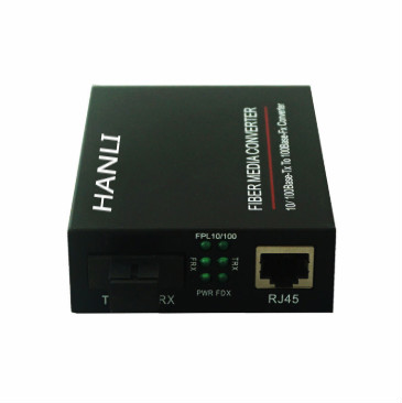 10/100M 外置电源 单模单纤 SC光纤收发器