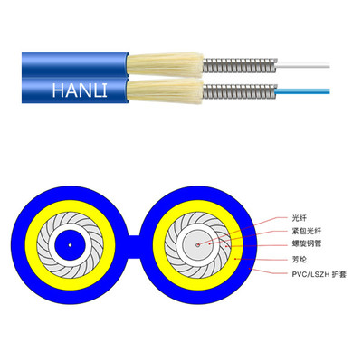 室内双芯铠装光缆（GJSFJBV）