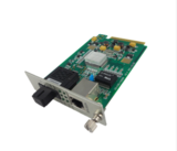 10/100/1000M 卡式光纤收发器 单模单纤 SC